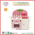 Lovely Strawberry Wooden Spielzeug Kids Küche Storage Cabinet